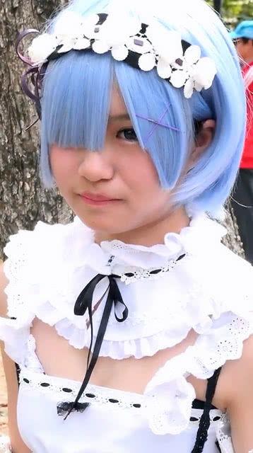 雷姆cos吃瓜,一场视觉盛宴与二次元狂欢