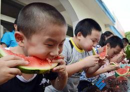 宝宝吃瓜大赛,宝宝吃瓜大赛欢乐上演