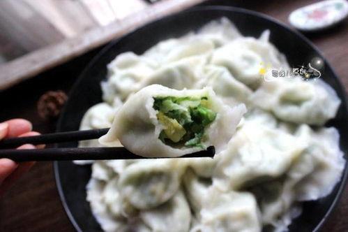 扶手瓜包饺子吃